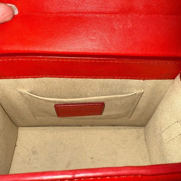 Jacquemus Red Mini Bag with Top Handle - Picture 5 of 6